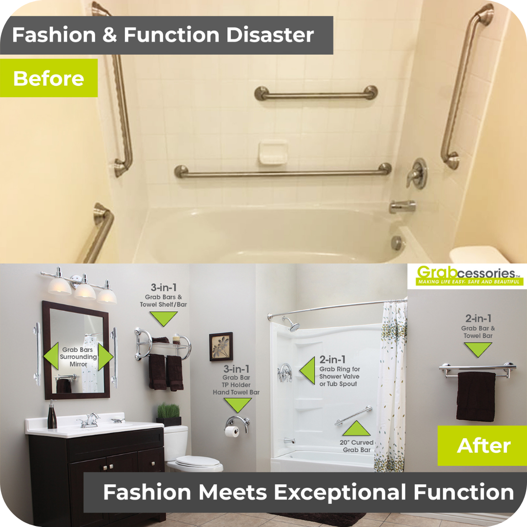 Fashion Meets Exceptional Function, before and after