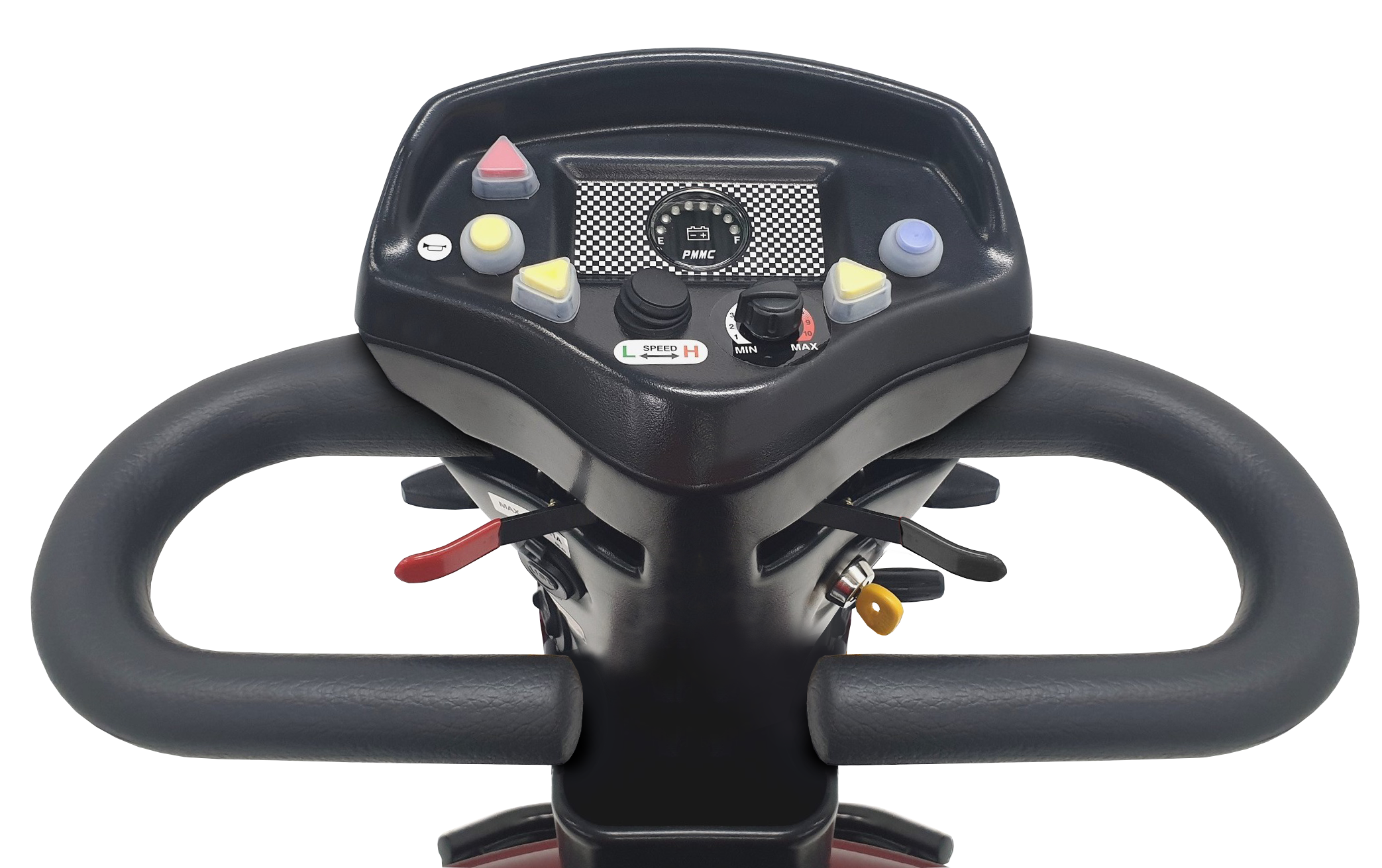 9LSP-ALLROUNDERMOBILITYSCOOTER-TILLERCLOSEUP1