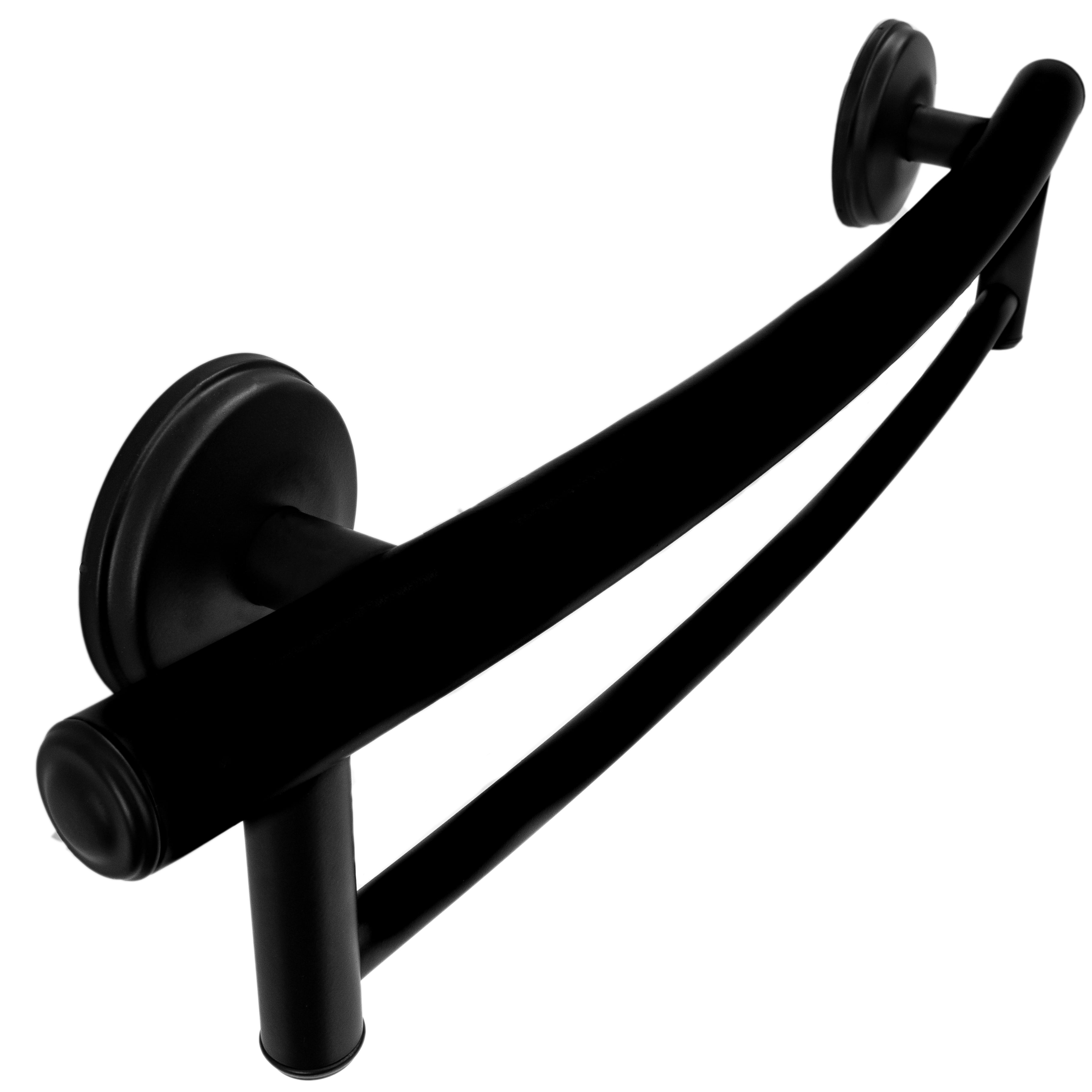 Grabcessories by LiveWell 2-in-1 grab bars towel bar in stylish bathroom