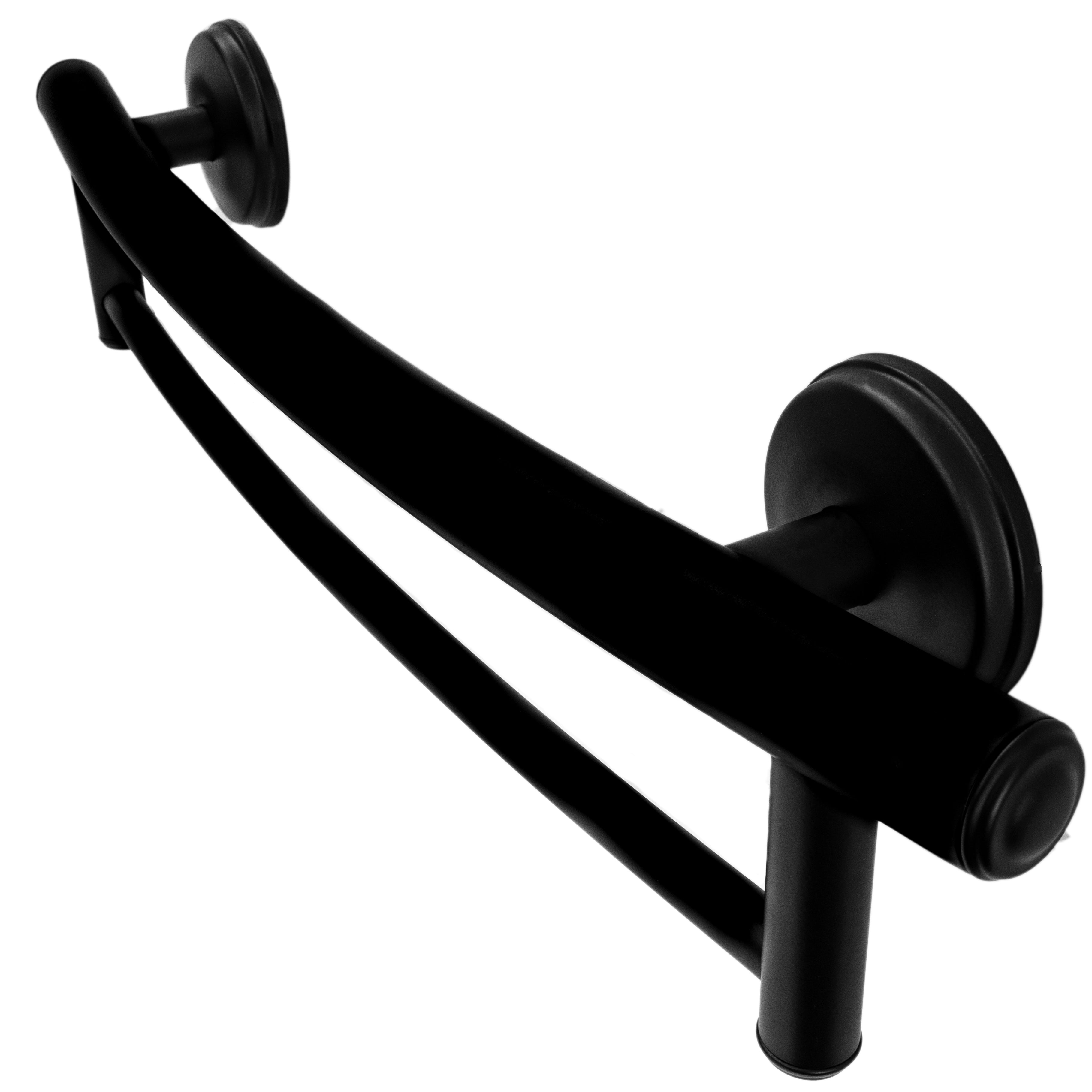 Grabcessories by LiveWell 2-in-1 grab bars towel bar in stylish bathroom