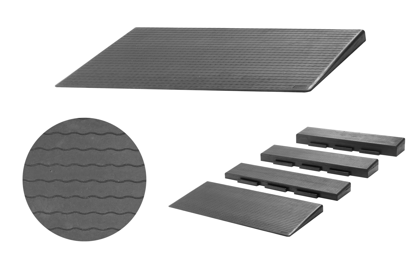 THE APPROACH SERIES Customized Rubber Threshold Ramps