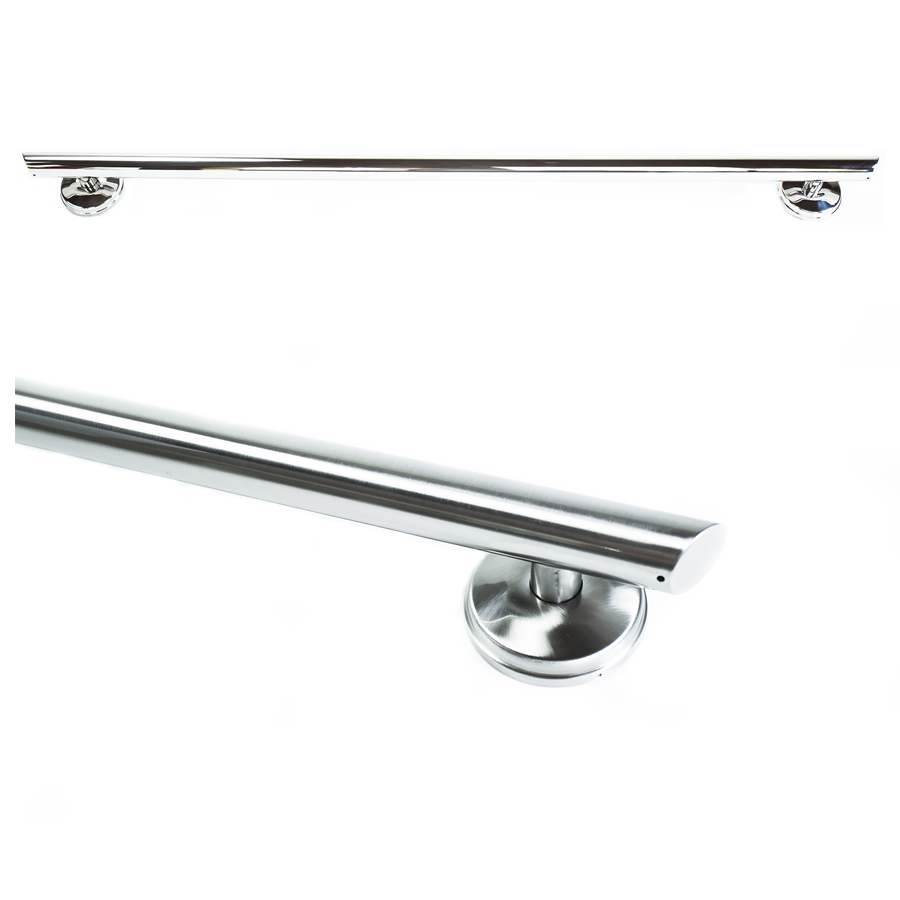 48-inch-decorative-grab-bar brushed nickel