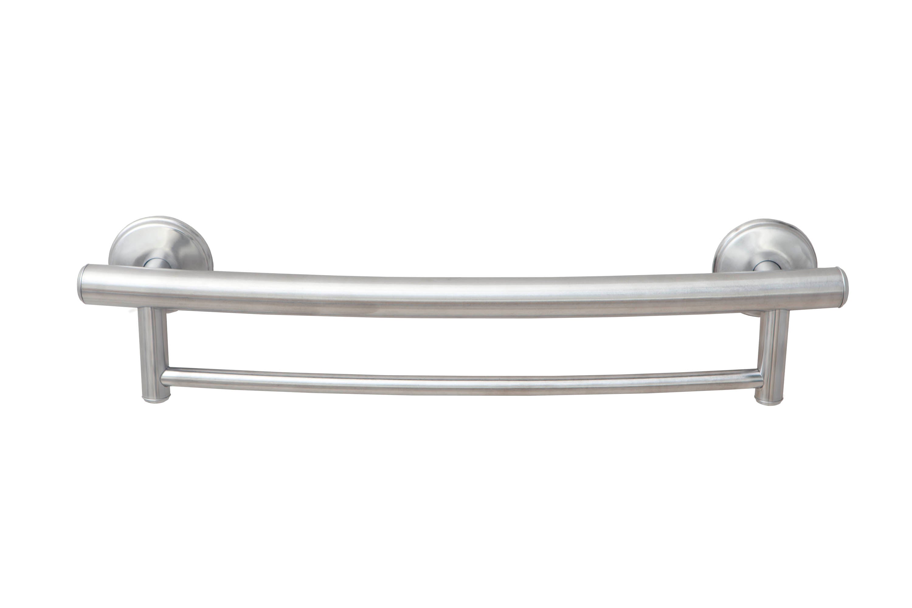 Grabcessories by LiveWell 2-in-1 grab bars towel bar in stylish bathroom