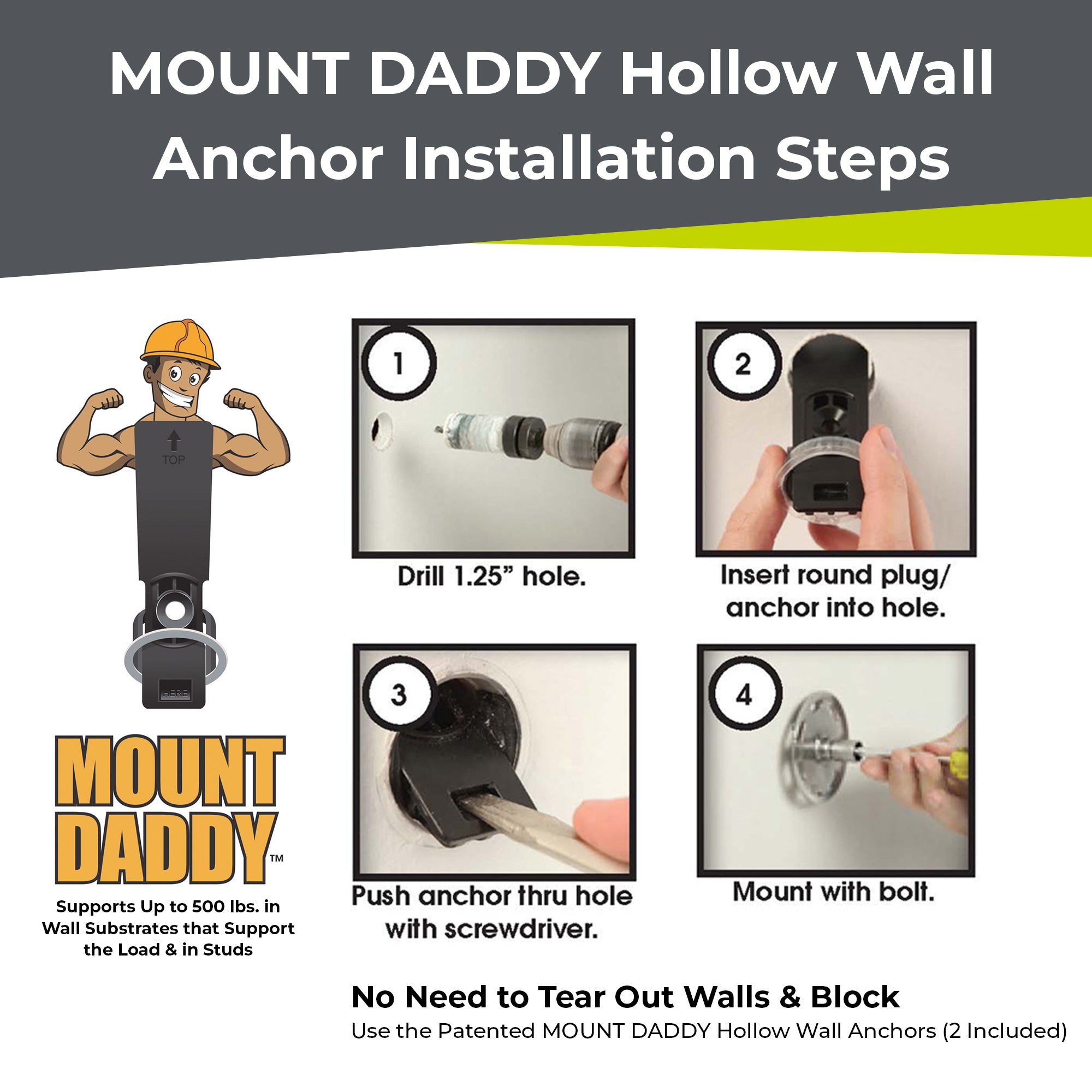24-inch-decorative-grab-bar Mount Daddy Install