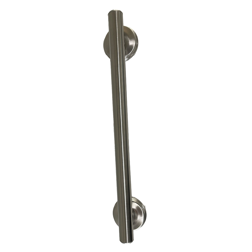 The LiveWell Quick Ship Shower Package, Brushed Nickel/Antique Mahogany