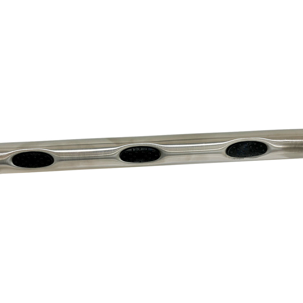 Grabcessories™ Decorative 2-in-1 28"  Grab Bar with Capped Ends & Handheld Slider Bar