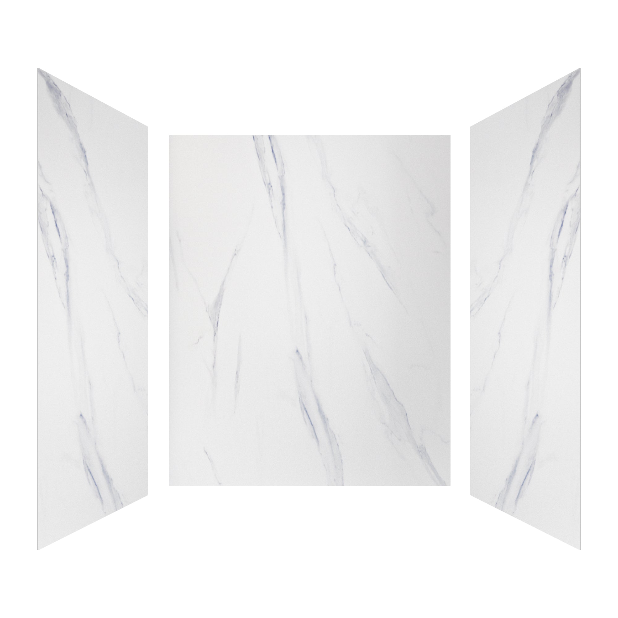 Carrara SMC Shower Walls 60"x 36" x 96" 3 Panel