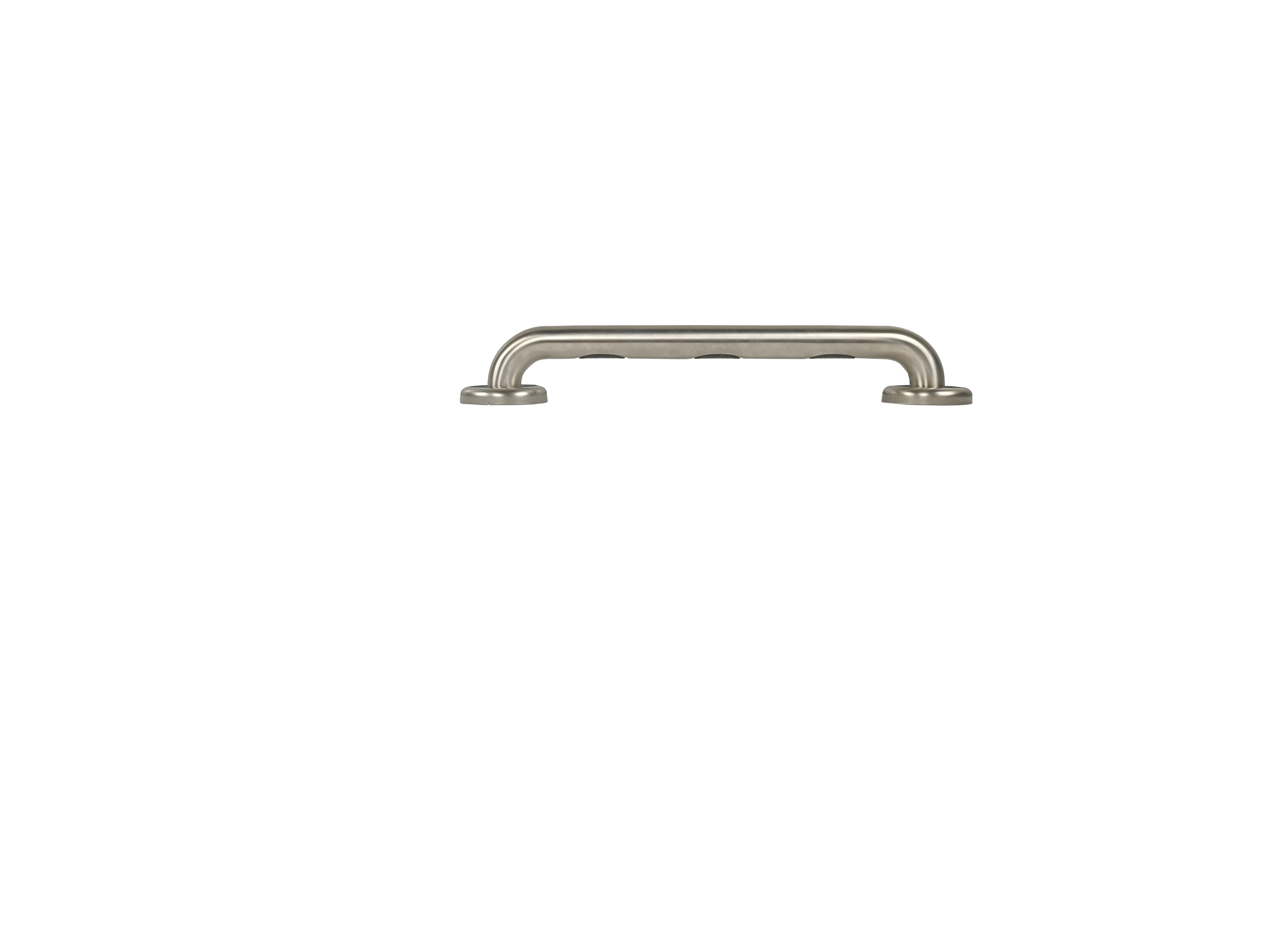 LiveWell NEW 16" ADA Compliant Grab Bar with EZ Clean Rubber Nubby Grips - Model# LW16x1.25-GRP