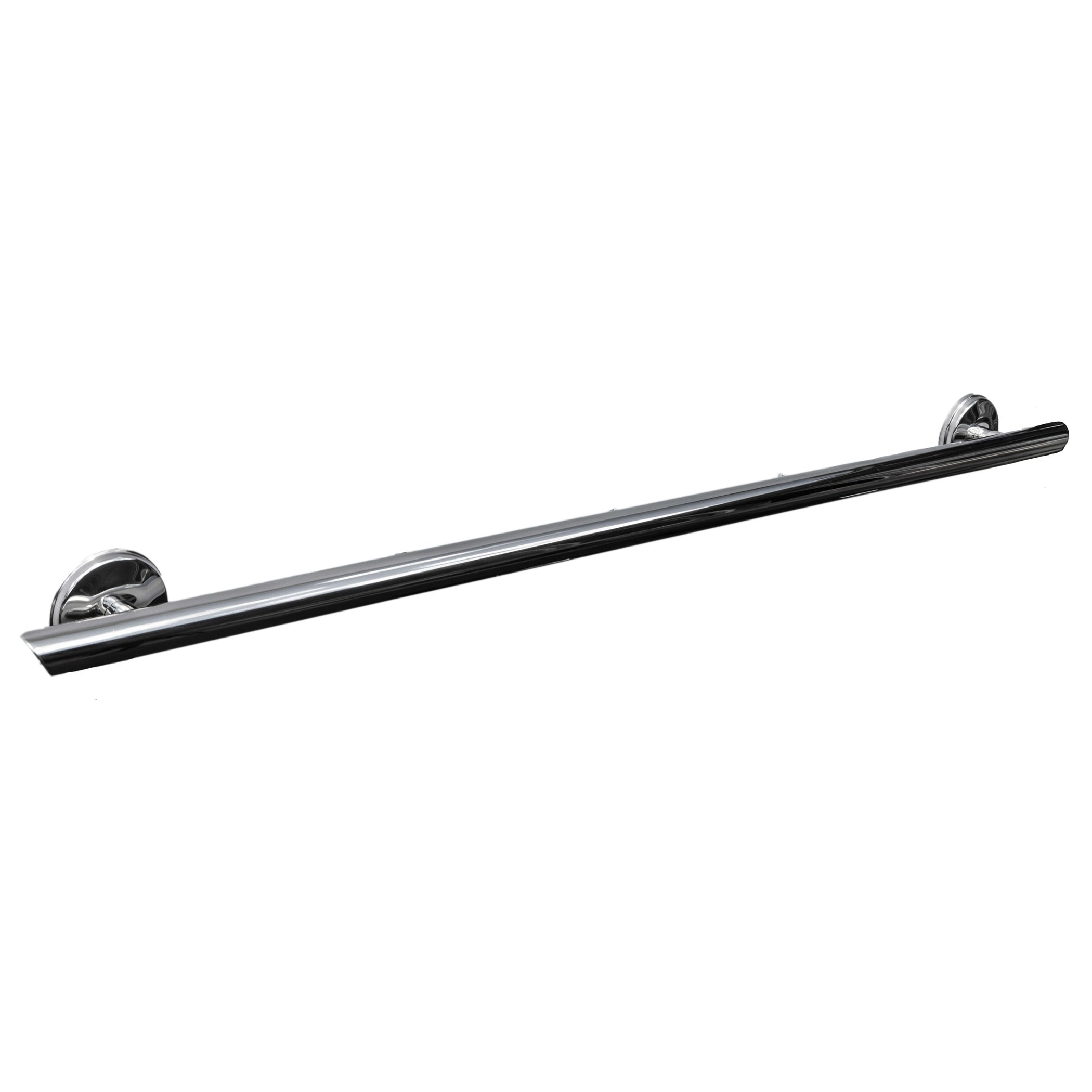 Grabcessories™ Decorative 42 inch Straight Grab Bar w/Angled End Grips