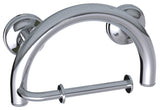 Grabcessories 2-in-1 Grab Bar Toilet Paper Holder wGrips & Hollow Wall Anchors - IN STOCK NOW