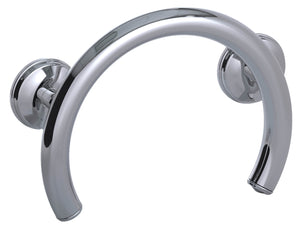 Grabcessories 2-in-1 Tub/Shower Grab Bar Ring w/ Grips & Hollow Wall Anchors