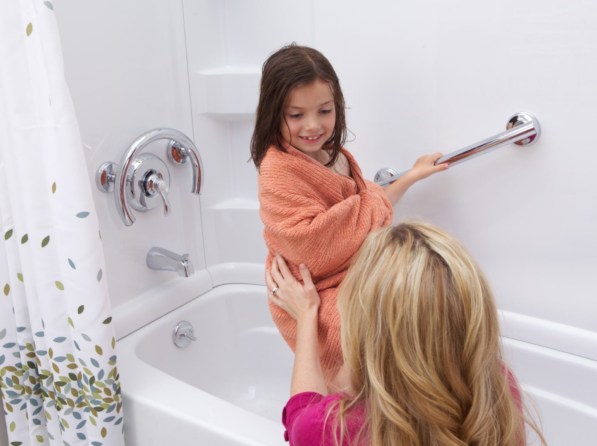 Grabcessories by LiveWell stylish grab bars enhancing bathtub safety for all ages